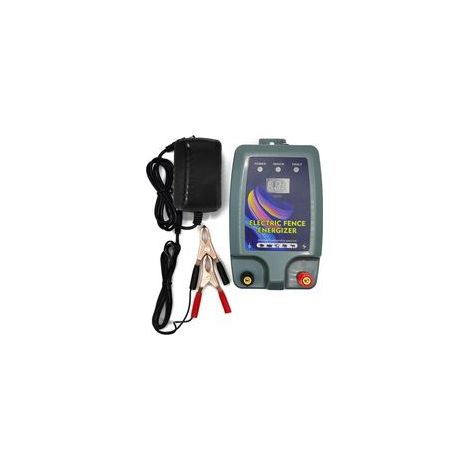 Clôture électrique pour bétail, animaux, électrificateur de clôture, haute puissance, 3 modes d'alimentation pour élevage de volailles H241
