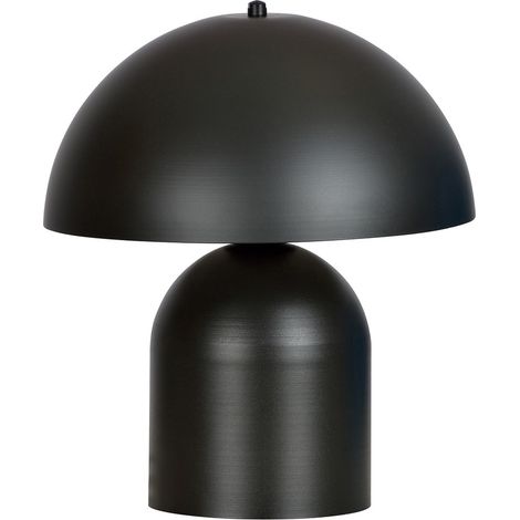 Lampada da tavolo Kava nera metallo E27 35cm Emibig (1/5)