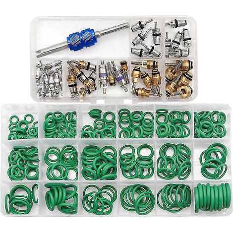Kit de joints toriques 270pcs + 40pcs Assortiment de noyau de soupape A / c (1/5)