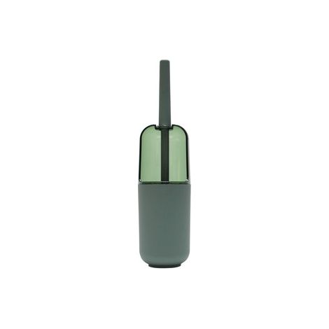Brosse WC avec récipient en plastique, 10 x 37,5 cm (1/3)