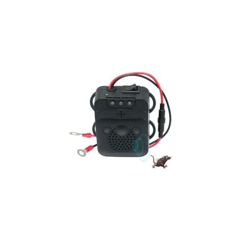Répulsif Ultrason pour Voiture avec Stroboscopique LED, Garage pour Voiture Rongeurs Souris Bestioles Maison Garage Grenier Camping- Crezuo (1/4)