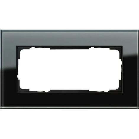 Gira Cornice di copertura 2f s.M. Gira Esprit G Schwarz [100205], 1002 05