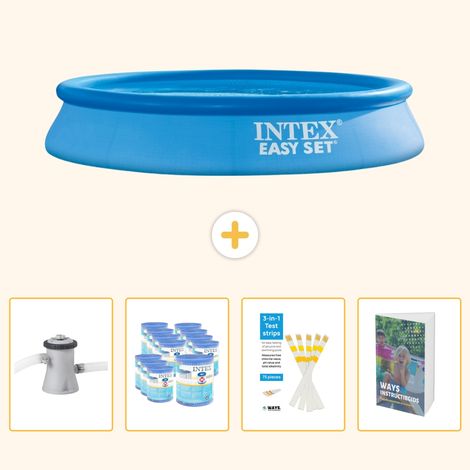Intex Piscine Easy Set Ronde - 305x61 cm - 5-pièces SCB123 (1/5)