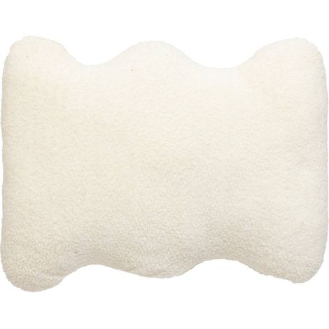 Cuscino bianco wavy bliss 48x35cm - Atmosphera créateur d'intérieur (1/3)