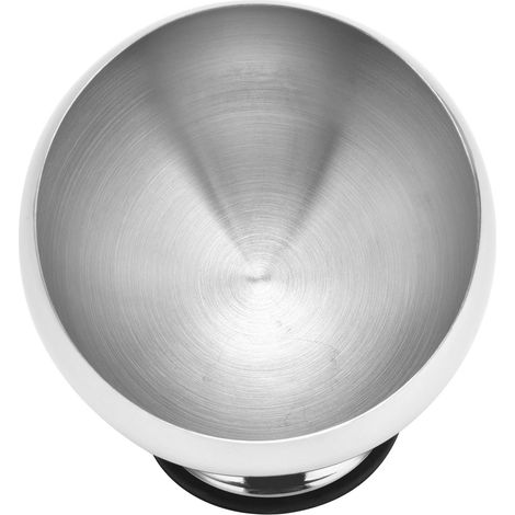 Gewürzschale aus Edelstahl, Hot Pot, Restaurant-Gewürzbehälter, Saucentopf mit Sockel, Silber (1/5)