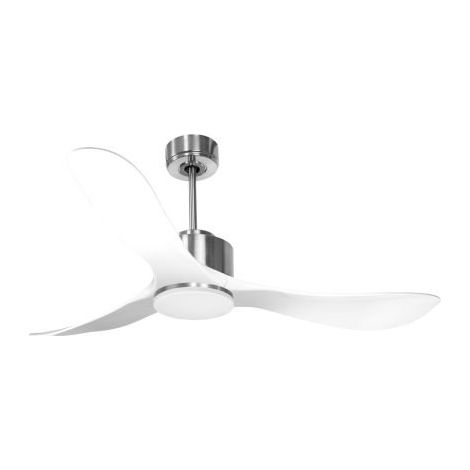 Modulo de KlassFan - Super déstratificateur d'air, avec Lumière chrome brossé et blanc idéal pour 70 à 90 m² KLDC3P3WiL1Ch (1/5)