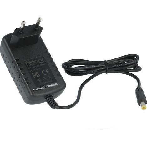 vhbw Netzteil kompatibel mit Grundig DTR 6000 2.1 Lautsprecher - Ersatznetzstecker, 15 V, 2,0 A