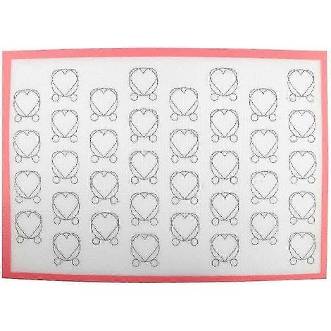 Tapis de cuisson en silicone résistant à la chaleur pour four, pâtisserie, gâteaux et biscuits.
