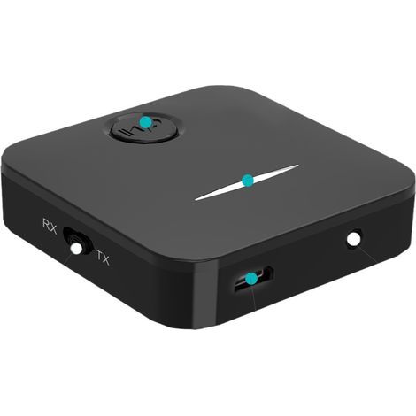 Émetteur Bluetooth 5.0,Récepteur Bluetooth Adaptateur Bluetooth avec Jack 3.5 mm (1/4)