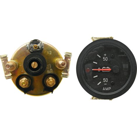Amperometro universale 12V diametro 60mm -50/0/+50A
