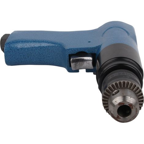 Perceuse à air 1/4in robuste réversible sens horaire/antihoraire, contrôle une main, 1800 tr/min, échappement avec silencieux (1/5)