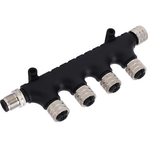 Connecteur T NMEA 2000 5 broches IP67 étanche, câble dorsal à 4 ports multiprise, terminateur Tee pour réseaux Lowrance (1/5)