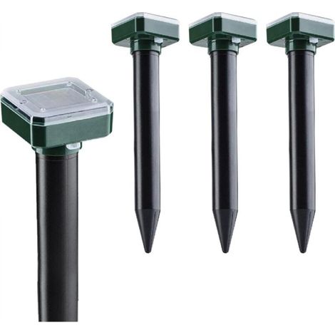 Pack répulsif solaire contre les taupes - Piège à campagnols - Répulsif anti-campagnols - Répulsif anti-campagnols d'extérieur - Répulsif anti-insectes d'extérieur - Répulsif anti-taupes (1/5)