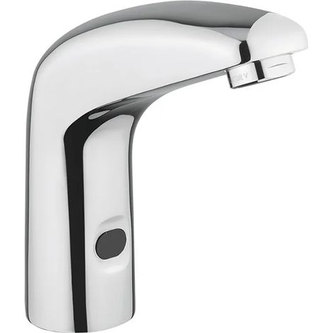 Rubinetto lavabo elettronico a fotocellula Idral ottone cromo (1/3)
