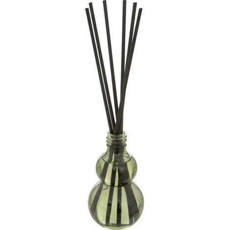 Diffuseur de Parfum en Verre "Hanae" 50ml Bois de Santal (1/4)