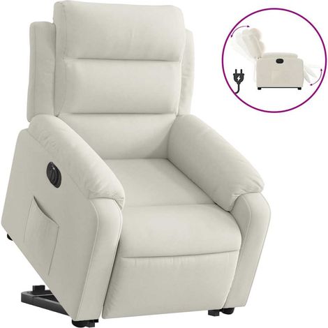 Maison Exclusive - Relaxsessel mit Aufstehhilfe Elektrisch Creme