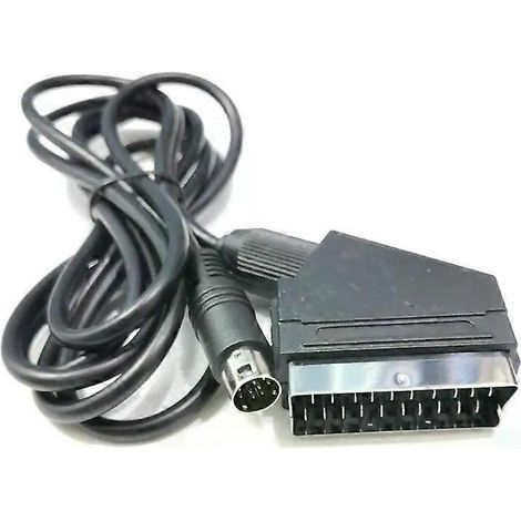 Câble SCART RGB de 18 mètres, compatible avec le câble de connexion audio/vidéo SEGA MD2, câble adaptateur SCART OFC AV RGB/RGBS de remplacement. (1/5)