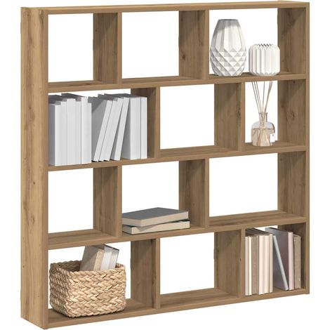 Würfelregal 12 Fächer Artisan-Eiche Holzwerkstoff