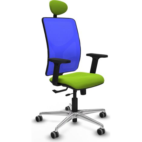 Chaise de bureau piqueras y crespo Motilla noir accoudoirs réglables (1/2)