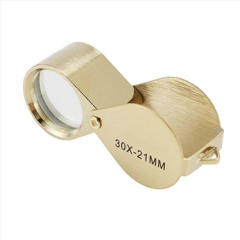 Loupe de Joaillier avec Verre de Grossissement, Loupe Optique pour Travail de Précision à Domicile (1/5)