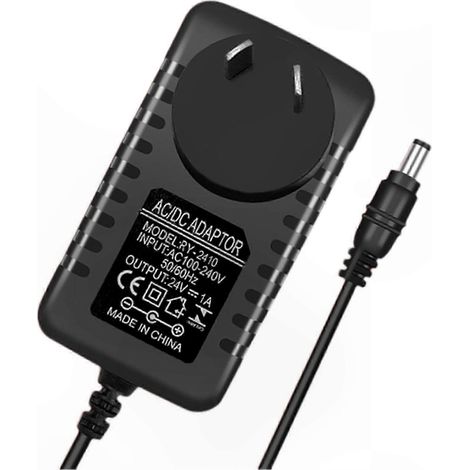 Chargeur de batterie 24 V pour voitures électriques pour enfants, véhicules électriques, voitures télécommandées, vélos électriques - Adaptateur secteur sécurisé (1/5)