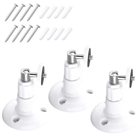 360° verstellbare Wandhalterung, 3er-Pack, kompatibel mit Ring Stick Up Cam Pro, 360° verstellbar für Innenkamera der 1. Generation. MUMU