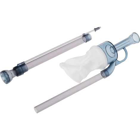 Aspiradora para acuarios Aqua Della de 40 cm, bolsa de fácil limpieza, longitud ajustable (máx. 40 cm). ¡Se requiere una bomba/ventilador de membrana y una manguera de aire antes de su uso (1/5)