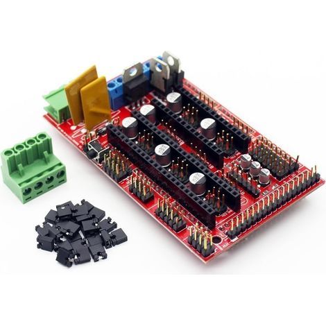 RAMPS 1.4 Mega Shield 3D-Drucker-Controller für Arduino, Reprap, Prusa und Mendel (1/5)