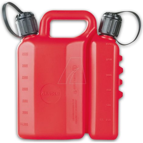 Bidón doble con caño flexible y caño rígido 3+1,5 l ARNOLD
