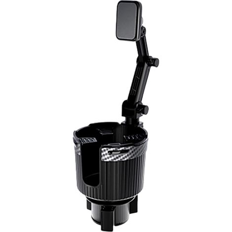 Porte-téléphone et Porte-gobelet pour Voiture, Porte-gobelet, extenseur de Porte-gobelet de Voiture, avec Support de téléphone, Accessoire de Voiture pour camions (1/5)