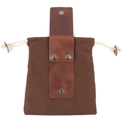 Sac de cueillette Derivemid, pochette pliable en toile PU pour les aventures en plein air (1/5)