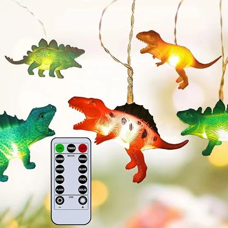 LED Fairy Lights, 2 m 10 LED Fairy Lights for Children's Bedroom with Remote Control, Battery Operated for Indoor Outdoor Decoration Children's Room (1/5)