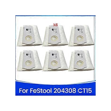Stück 204308 CT Mini/Midi -2/5 Filterstaubbeutel für FeStool 204308 CT 15 Staubsaugerzubehör