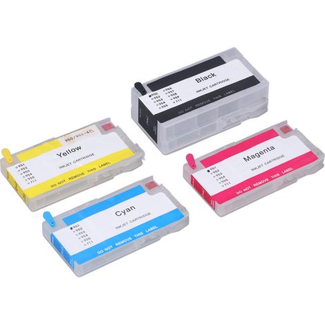 4 Cartouches d'encre compatibles HP Officejet Pro 251dw 276dw série 8600-8650 (1/5)