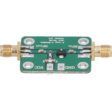 Module amplificateur à faible bruit (LNA) pour puissance RF, large bande 5-6000 MHz, gain de 20 dB, composants électroniques (1/5)
