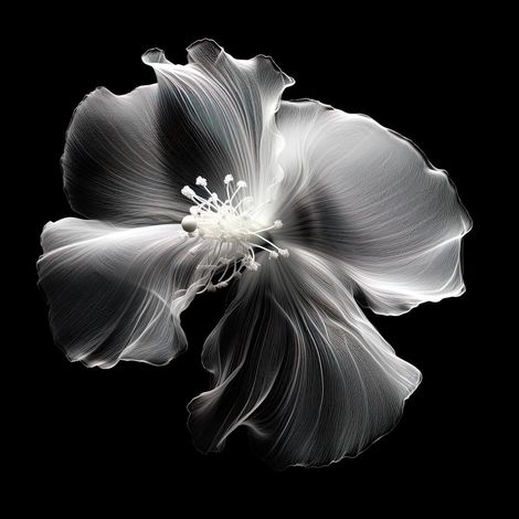 Tableau sur verre hibiscus 30x30 cm - Impression sur Verre - Image HD imprimée sur Verre - Tableau mural décoratif en verre - Finition Brillante - Fabriqué en France (1/5)