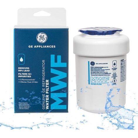 Piezas de repuesto para refrigerador GE-MWF, nuevo filtro de agua compatible con el elemento filtrante del refrigerador 46-9991 (1/4)