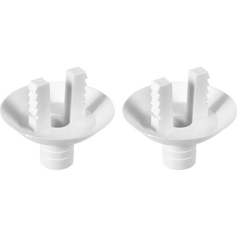AIMOONSA Climatisation Drainage Tuyau Connecteur Coude Raccord pour Mini-Split Unités et Fenêtre AC Unité Parties 28mm 2Pcs-DOU