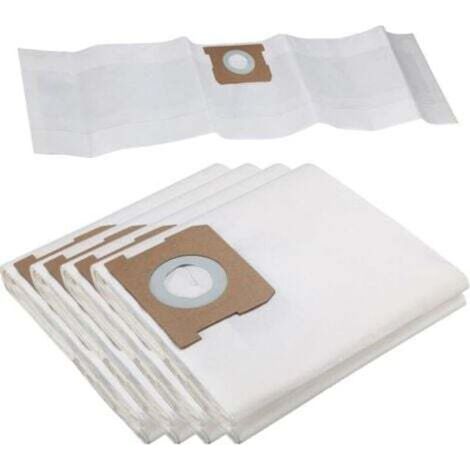Confezione da 5 sacchetti filtro HEPA per aspirapolvere a secco e a umido Kärcher WD1/MV1. Sacchetti filtro monouso, 23 x 85 cm, in carta non tessuta.