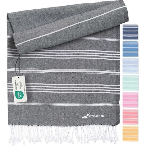 Hammam Beach Towel – 100% Cotton Fouta (1/3)