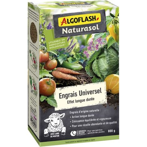 ALGOFLASH NATURASOL - Engrais universel UAB longue durée 800 g