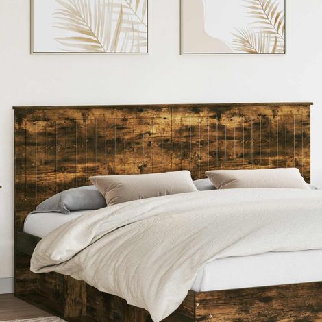 Tête de lit Chêne fumé 180 cm Bois d'ingénierie vidaXL