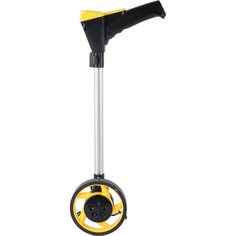 Roue de mesure de Distance numérique pliable, mesure des travailleurs des constructeurs de terrains routiers