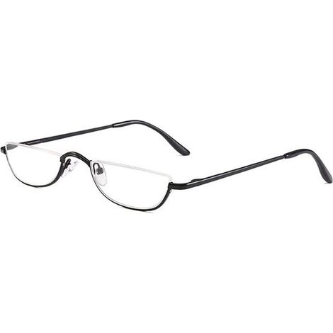 Occhiali da lettura，con cerniere a molla strette，occhiali da lavoro，ausilio per la lettura con gradazione visiva，unisex (300°) (1/5)