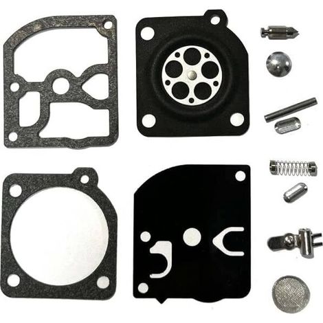 Kit de réparation de joint de membrane pour Dolmar PS 32 34 35 36 41 45 PS 340 341 342 343 350 420 pour Husqvarna 36 41 136 137 141 142 pour carburateur Zama C1Q