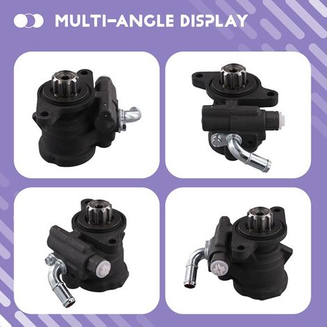 Reference 4431035590 is suitable for the Toyota Hilux 44310-35590 power steering pump. (1/5)