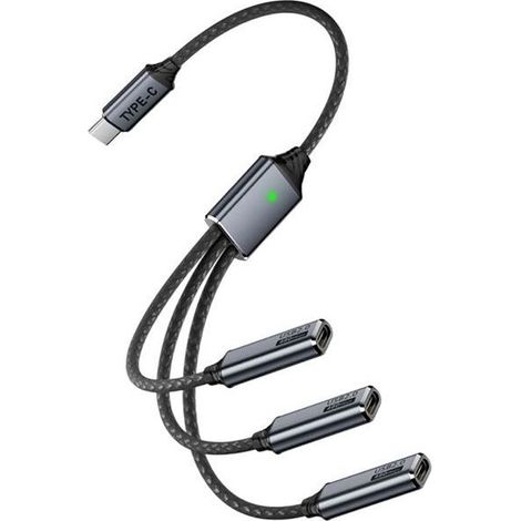 Convient aux câbles répartiteurs USB 2.0 OTG mâle-femelle, aux câbles d'extension et aux adaptateurs de charge de données, compatible avec les téléphones portables, les imprimantes et les clés USB TYP (1/5)