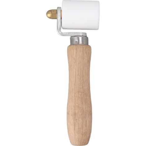 High-temperature resistant manual pressure 40mm sewing roller for PVC solder white (1/5)