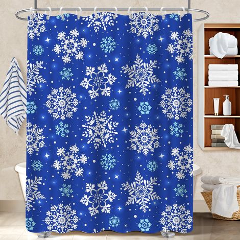 Rideau polyester pour douche 180x180 design polyester pour salle de bain pour accueillir l’été dans sa maison (1/5)