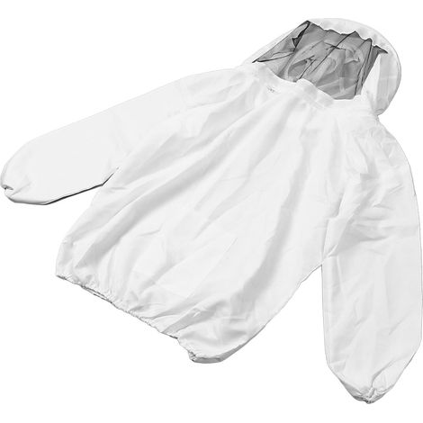 Combinaison anti-abeilles, veste imperméable à capuche, vêtements de protection pour apiculteurs avec gants. (1/5)